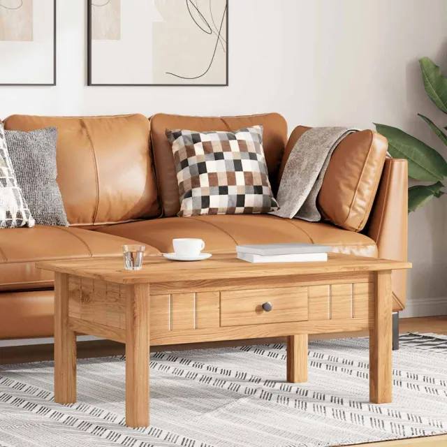 vidaXL Salontafel Panama Range 100x60x43,5 cm massief grenenhout bruin, foto 2