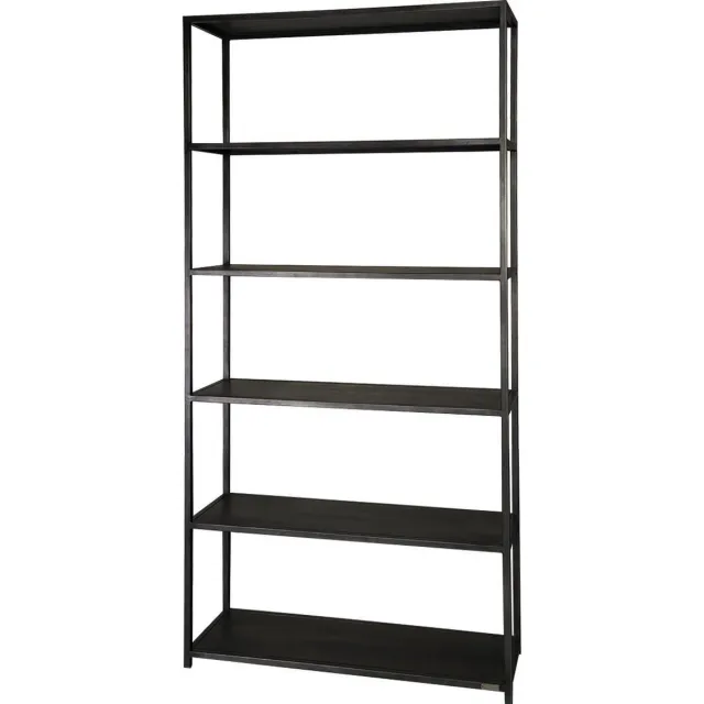 Lifestyle Home Collection Arizona Boekenkast 100x35x213 - Zwart