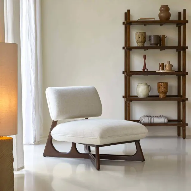 Tikamoon Brune - Fauteuil Beige