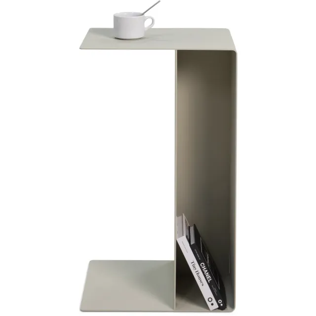 Spinder Design banktafel Slide HIGH - Sand - Staal