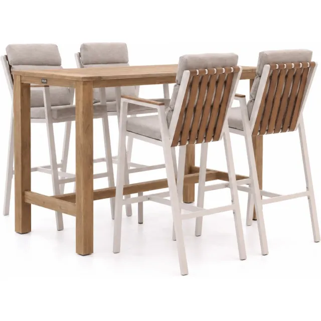 Bellagio tuinmeubelen Bellagio Bertinoro/ROUGH-X 135cm barset 5-delig stapelbaar, foto 2