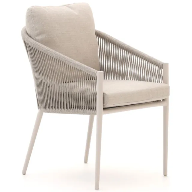 Bellagio tuinmeubelen Bellagio Mineo/Induno deens Ovaal 180cm dining tuinset 5-delig Taupe