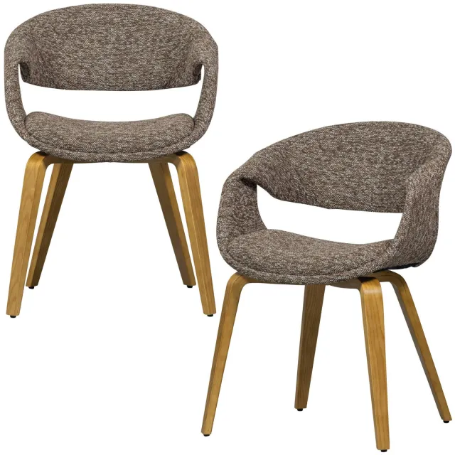 WOOOD Yossi eetkamerstoel naturel brown/natural