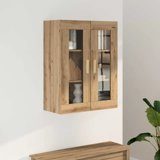 vidaXL Bovenkast 69,5x34x90 cm artisanaal eikenkleurig Bruin