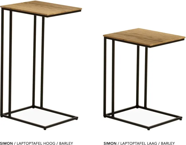 Maxfurn Laptoptafel | hoogte 77cm | Zeer krasvast | Kleur: Barley