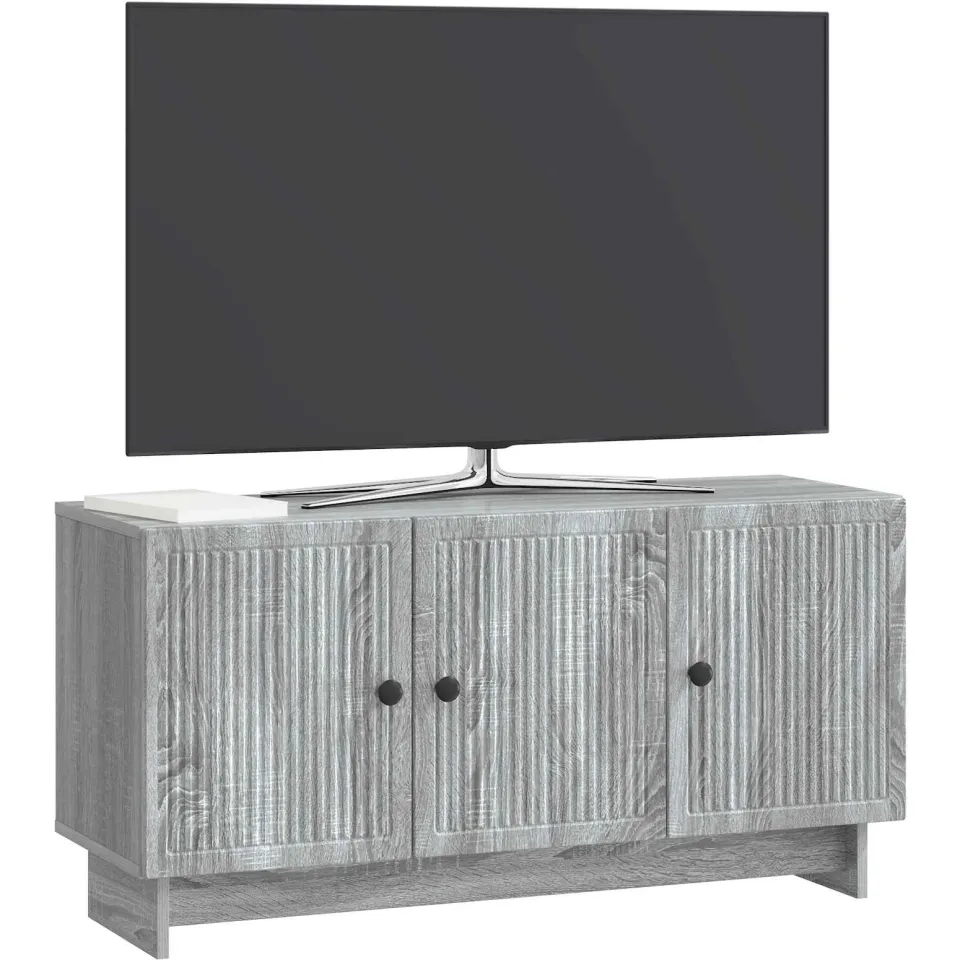 vidaXL TV-kast 99 x 34,5 x 50 cm Grijs sonoma Bewerkt hout