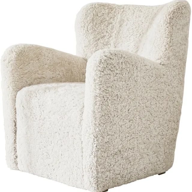 Loberon Fauteuil Fleurimond crème