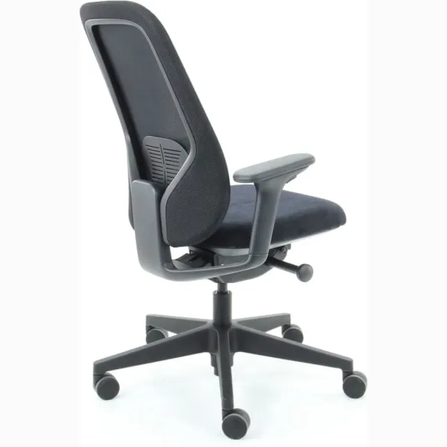 Workliving Nora Mesh Zwart Regain - Ergonomische Bureaustoel NEN 1335