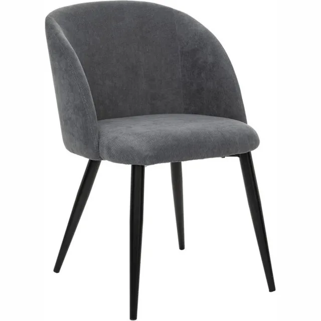 Atmosphera Créateur d'intérieur® Stoel Celeste 53 x 60 x 80 cm grijs Gris galet