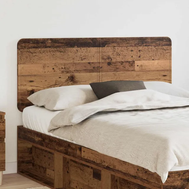 vidaXL Hoofdbord Oud Hout Bewerkt hout Bruin