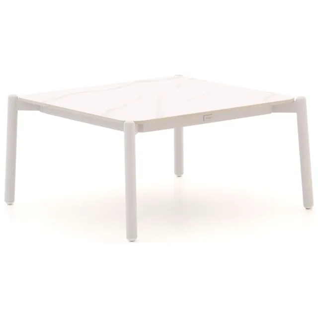 Bellagio tuinmeubelen Bellagio Cupello lounge tuintafel 77x77x40cm wit, foto 2