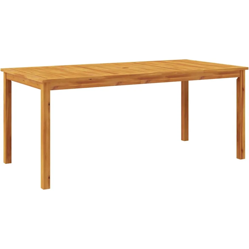 vidaXL 7-delige Tuinset 180x90x75 cm massief acaciahout bruin, foto 3