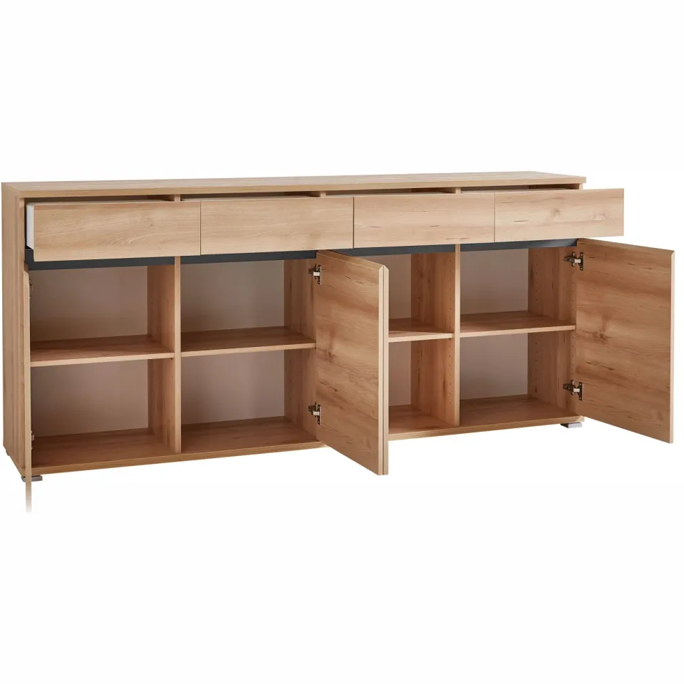 dressoir Lazio-19 bruin, foto 2