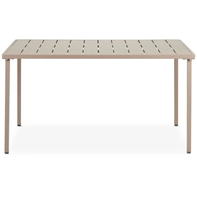 IDIMEX Tuintafel AZALEA 140 x 80 cm – champagne beige