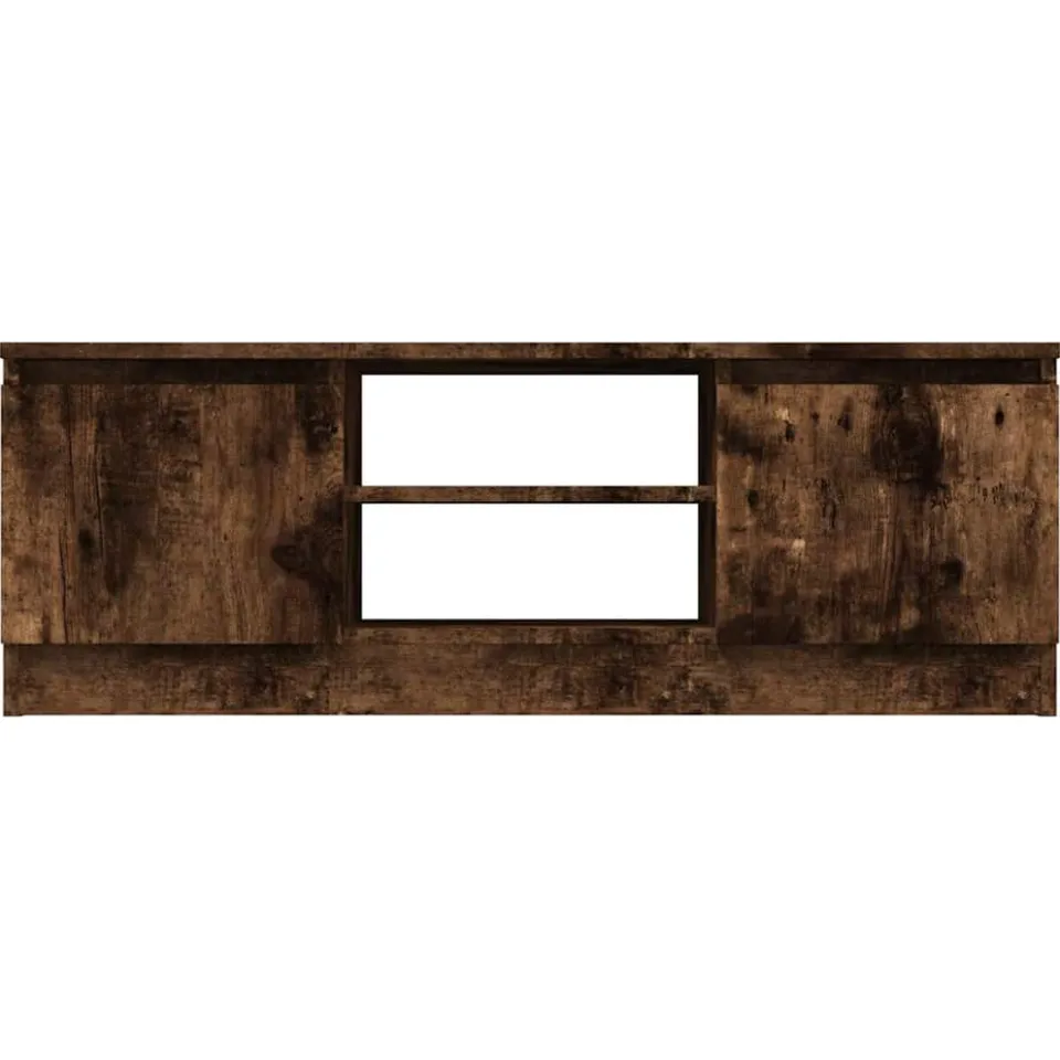 vidaXL Tv-meubel met deur 102x30x36 cm gerookt eikenkleurig, foto 3