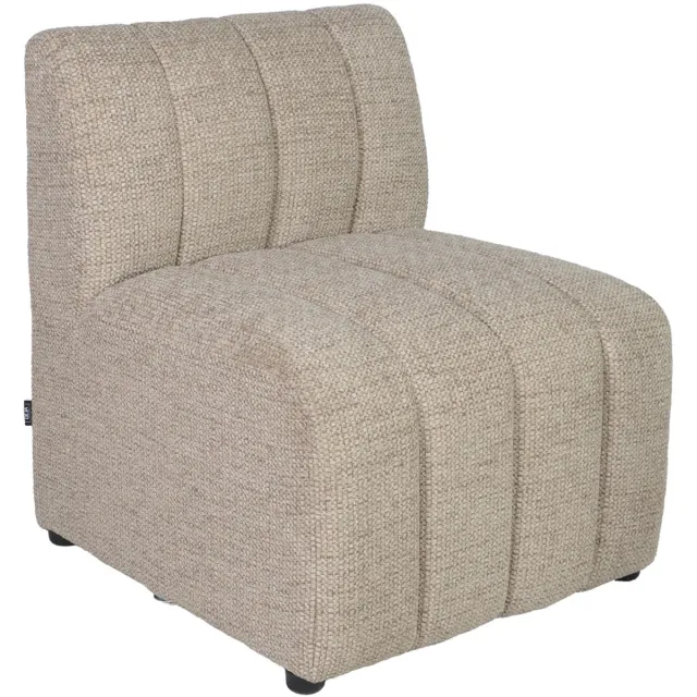 DÉJA Living Eetkamerbank Kent - Element - Taupe Chenille - 67 x 70 x 81 cm