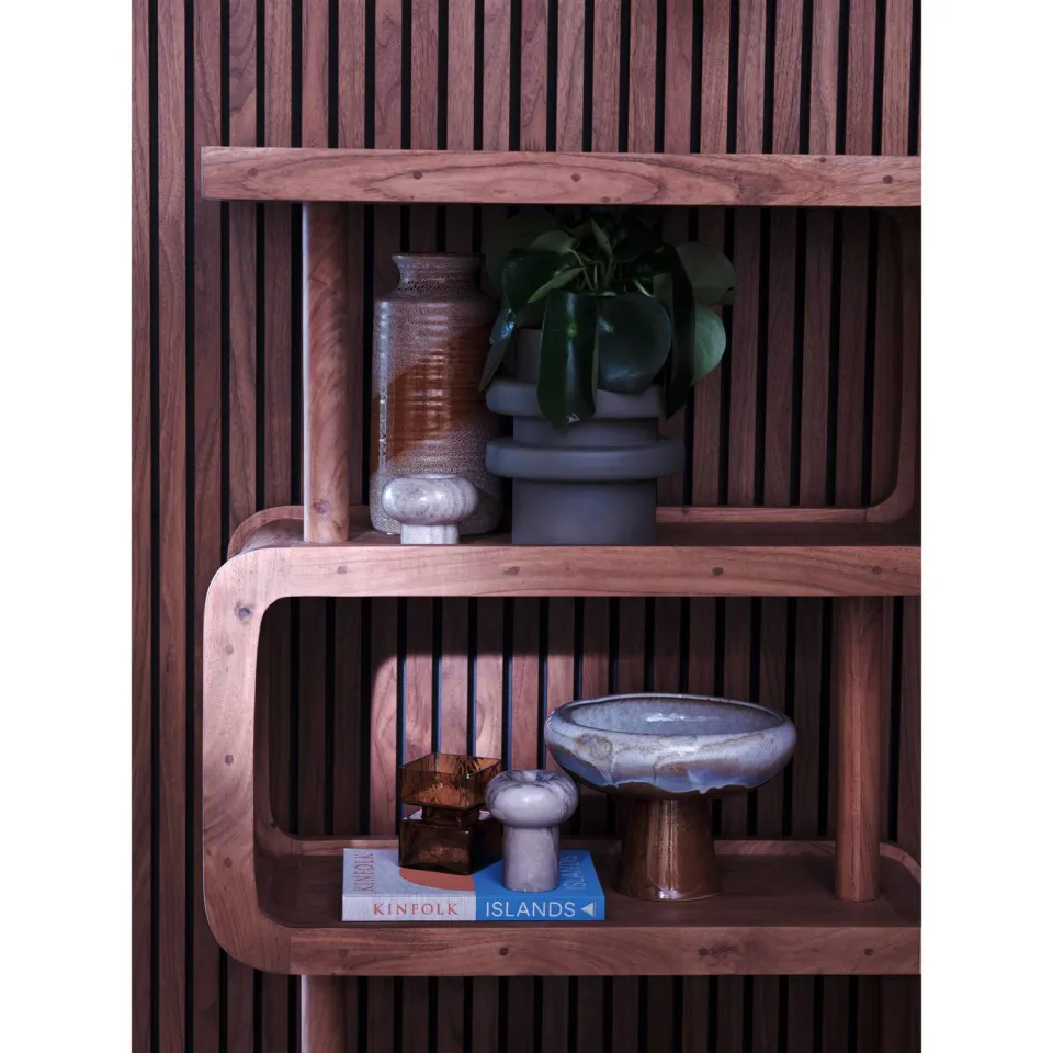 WOOOD Rattle open kast naturel, foto 4