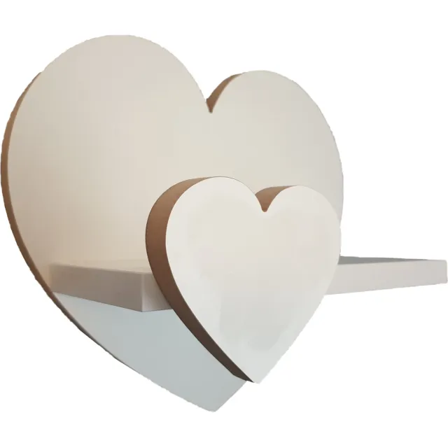 Moliland EKSTRA L Elegance - Wandrek - MDF - Wit - Scandinavisch Design