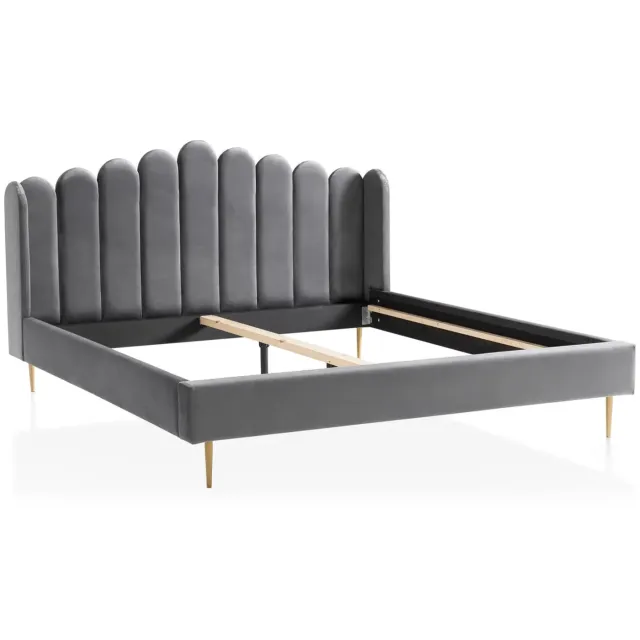 bed Kendall grijs