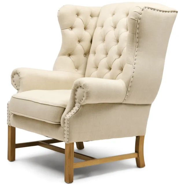 Riviera Maison Fauteuil Franklin Park linnen flax