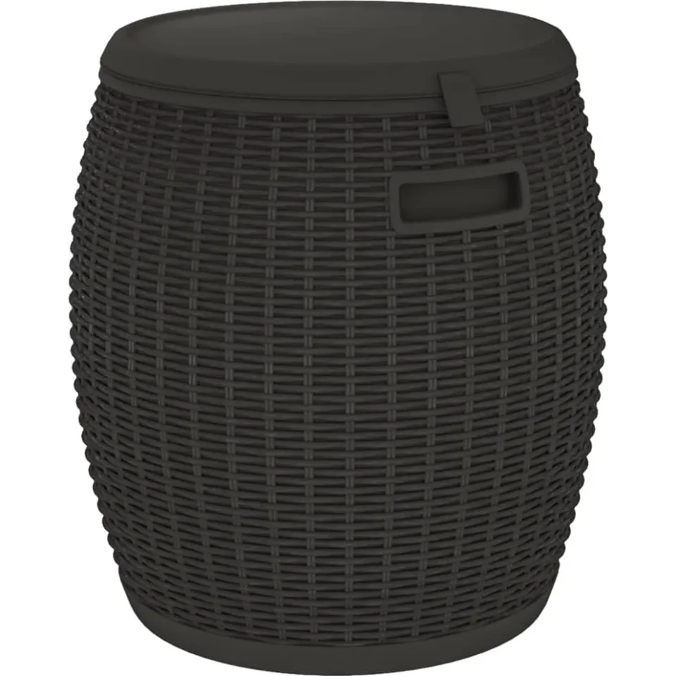 vidaXL Tuinbox 4-in-1 polypropeen zwart, foto 2