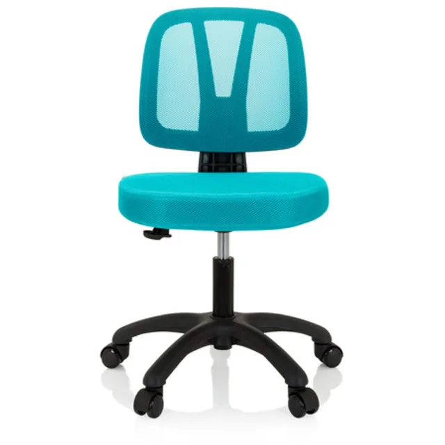 hjh office Children's Desk Chair / Children's Chair KID YU 200 Mesh Turquoise hjh OFFICE Turkoois