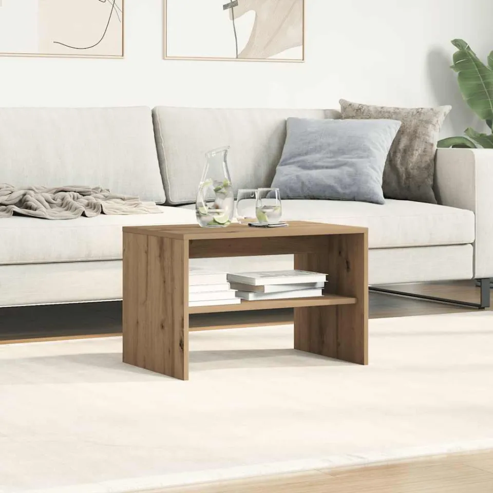 vidaXL Tv-meubel 60x40x40 cm bewerkt hout bruin eikenkleur, foto 4