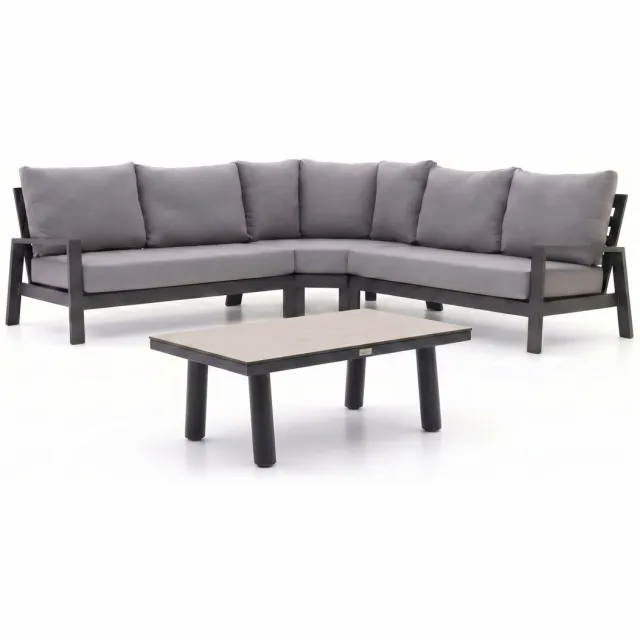 Tierra Outdoor Musone hoek loungeset 4-delig 5-zits grijs, foto 2