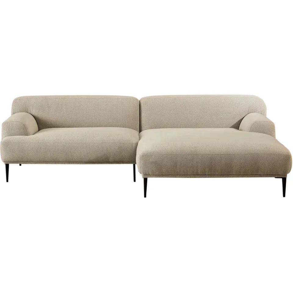 NOUS Living hoekbank Amina hoek rechts - beige, foto 6