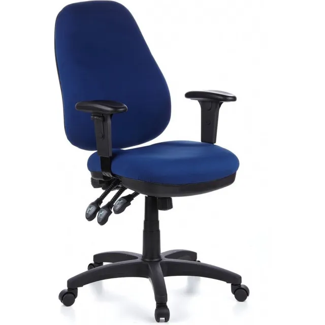 hjh office Zenit Pro - Bureaustoel - Stof - Blauw