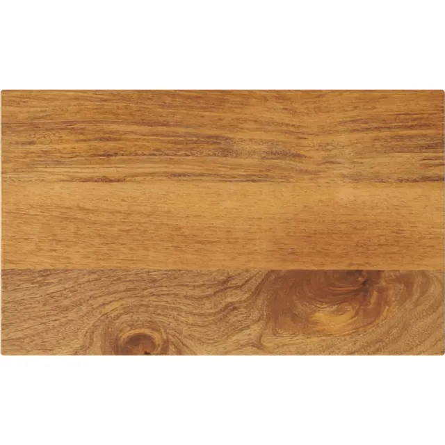 vidaXL Tafelblad rechthoekig 50x40x2,5 cm massief mangohout Bruin