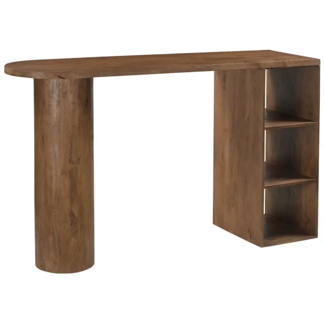 DÉJA Living Bartafel Marbella - Donkerbruin Hout - 180x50x105cm