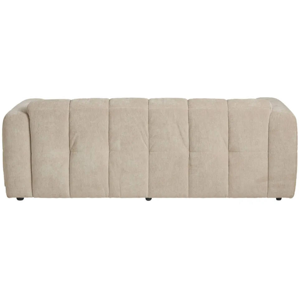 NOUS Living Lina 3-zitsbank beige, foto 4
