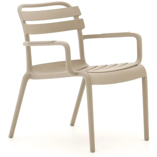 Forza Furniture Forza Vico lounge tuinstoel stapelbaar Taupe
