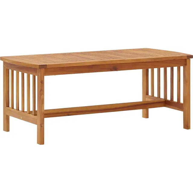 vidaXL 5-delige Loungeset massief acaciahout bruin, foto 3