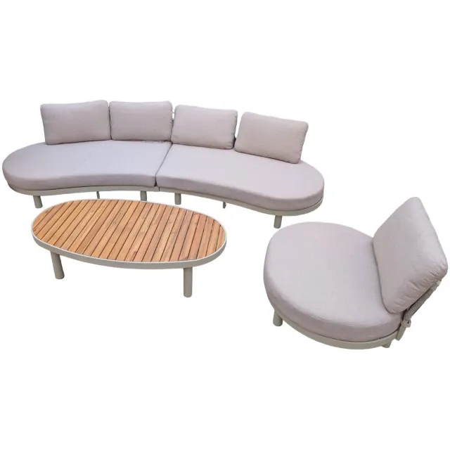 Driesprong Collection Washington loungeset 3-delig beige
