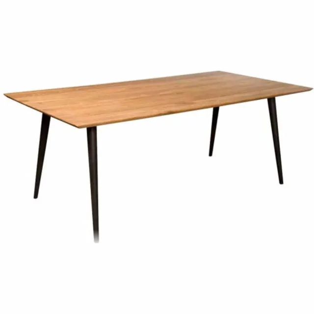 Tower Living Eettafel Bresso eiken 200x100 cm Naturel