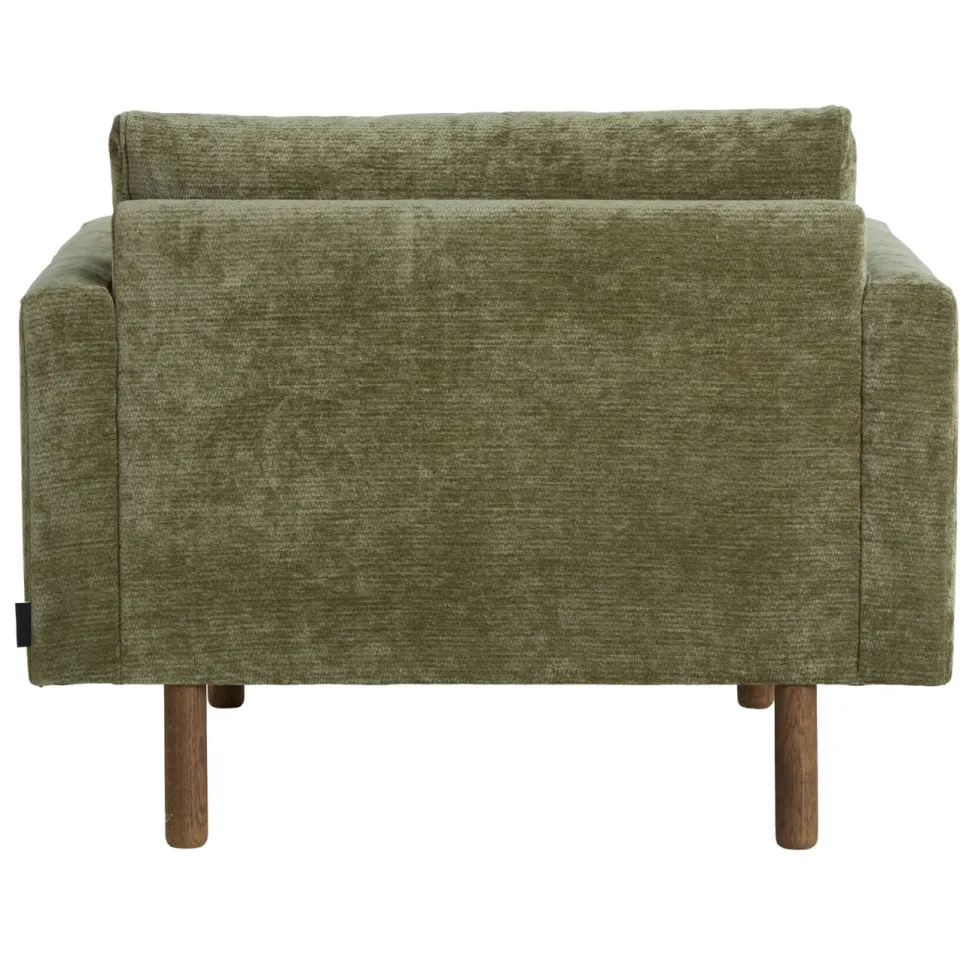 NOUS Living fauteuil Adam groen, foto 3
