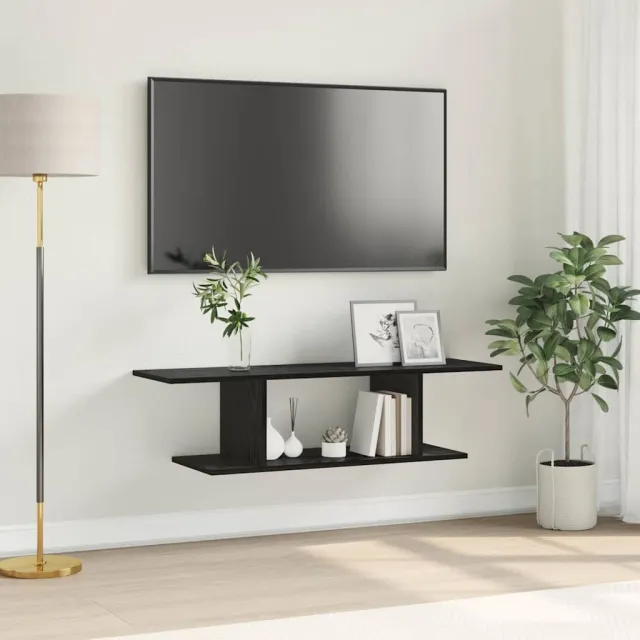 vidaXL Tv-meubelset 103 x 30 x 26,5 cm Zwart Bewerkt hout, foto 2
