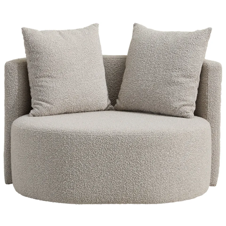 NOUS Living loveseat Joy toffee