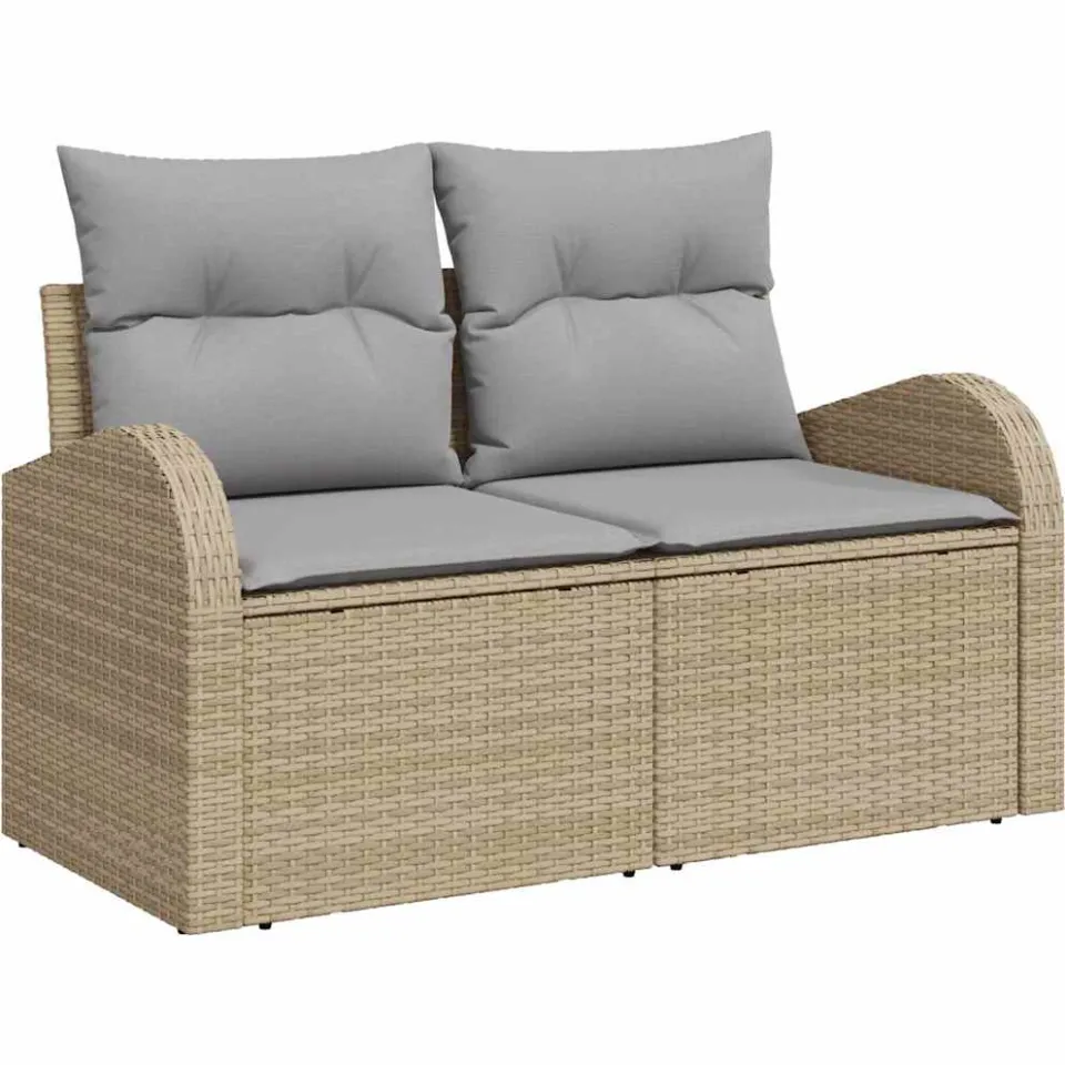 vidaXL 8 st Beige, foto 4