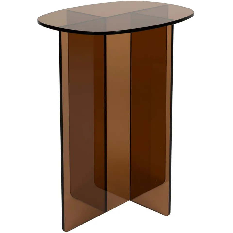 Zuiver Linea bijzettafel bruin, foto 2