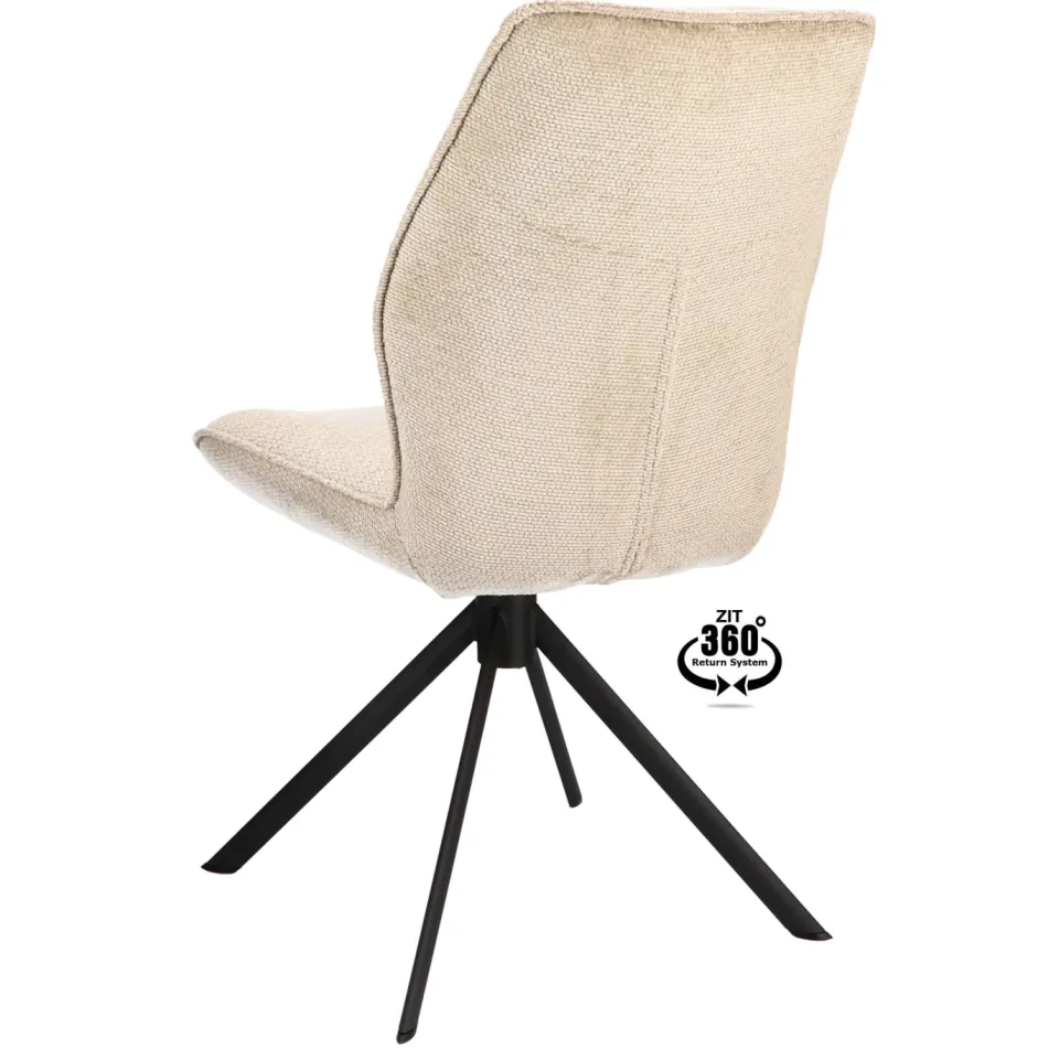 Wehkamp Home Onno eetkamerstoel beige, foto 5