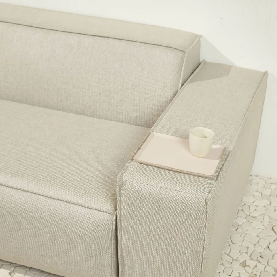 Studio LIVIT Presso II Outdoor loungebank zand, foto 5