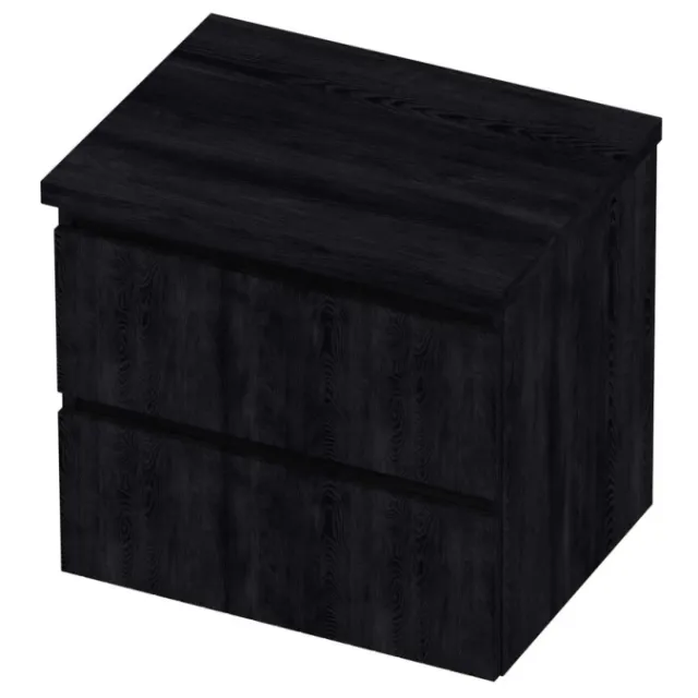 Proline Deck Badmeubelset Symmetrisch Gefreesd 60x46x55 cm Charcoal Oak Eiken