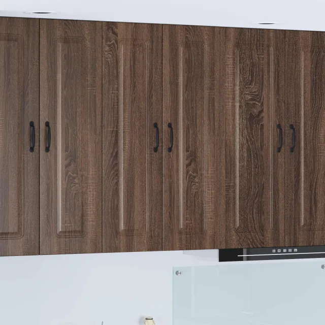 vidaXL Vaatwasserpaneel KALMAR Bruin Eiken 60 x 31 x 100 cm