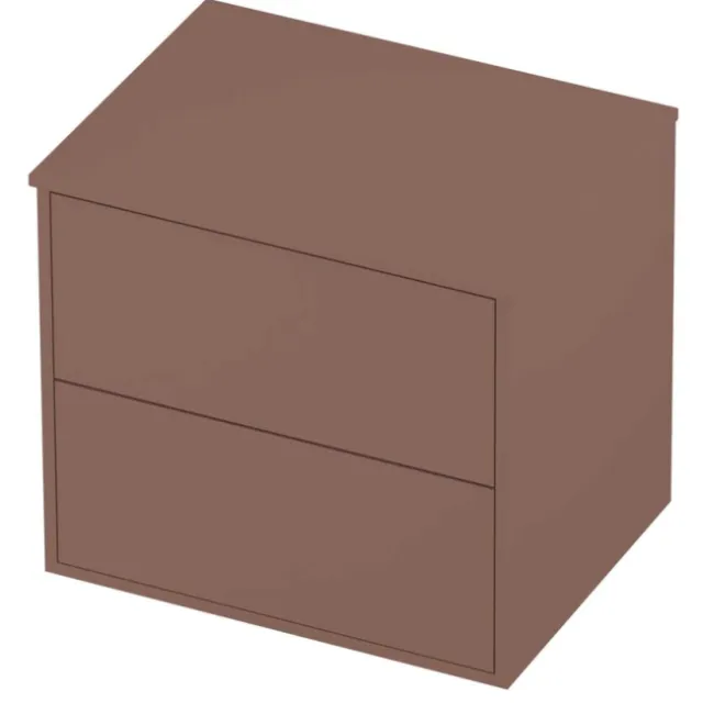 Proline Deck Badmeubelset Voor Grepen Symmetrisch Kader 60x46x54 cm Beauty Blush Rosé Goud