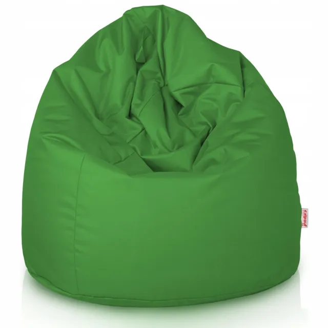 Italpouf Groene Sako Poef XL Outdoor Waterdicht met Vulling