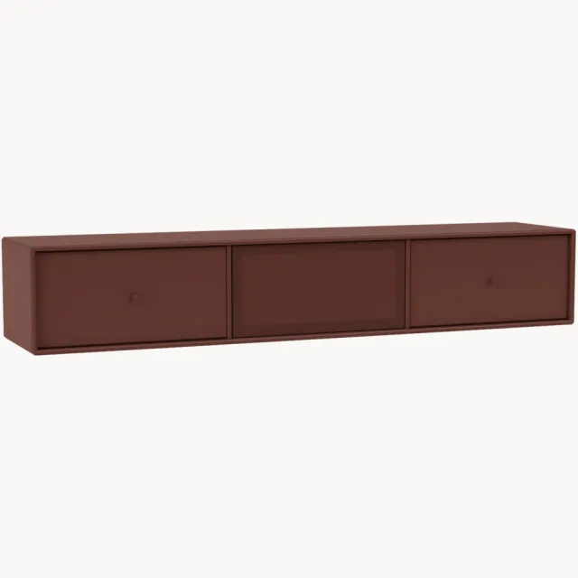Montana Furniture Handgemaakte wand-tv-meubel Octave V Bruin