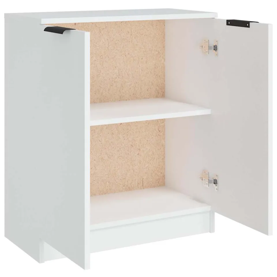 vidaXL Dressoir 60x30x70 cm bewerkt hout wit, foto 4